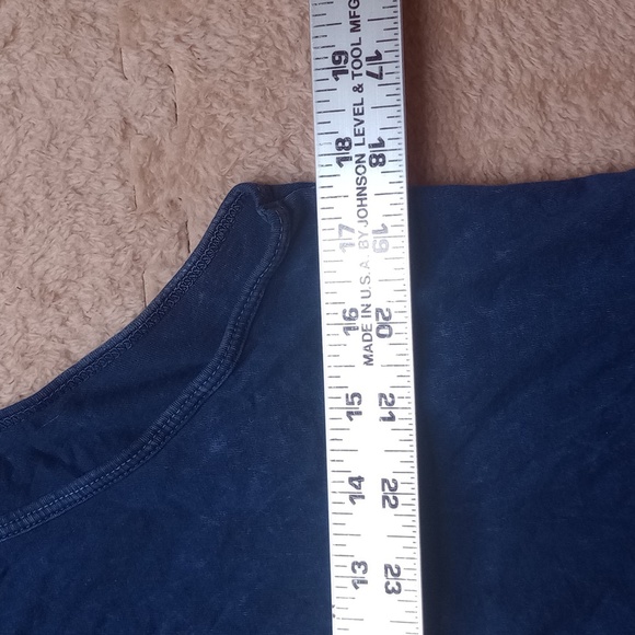 Volcom Tank Top Women's XS Blue Stone Hearts Tour Shirt - Picture 6 of 7